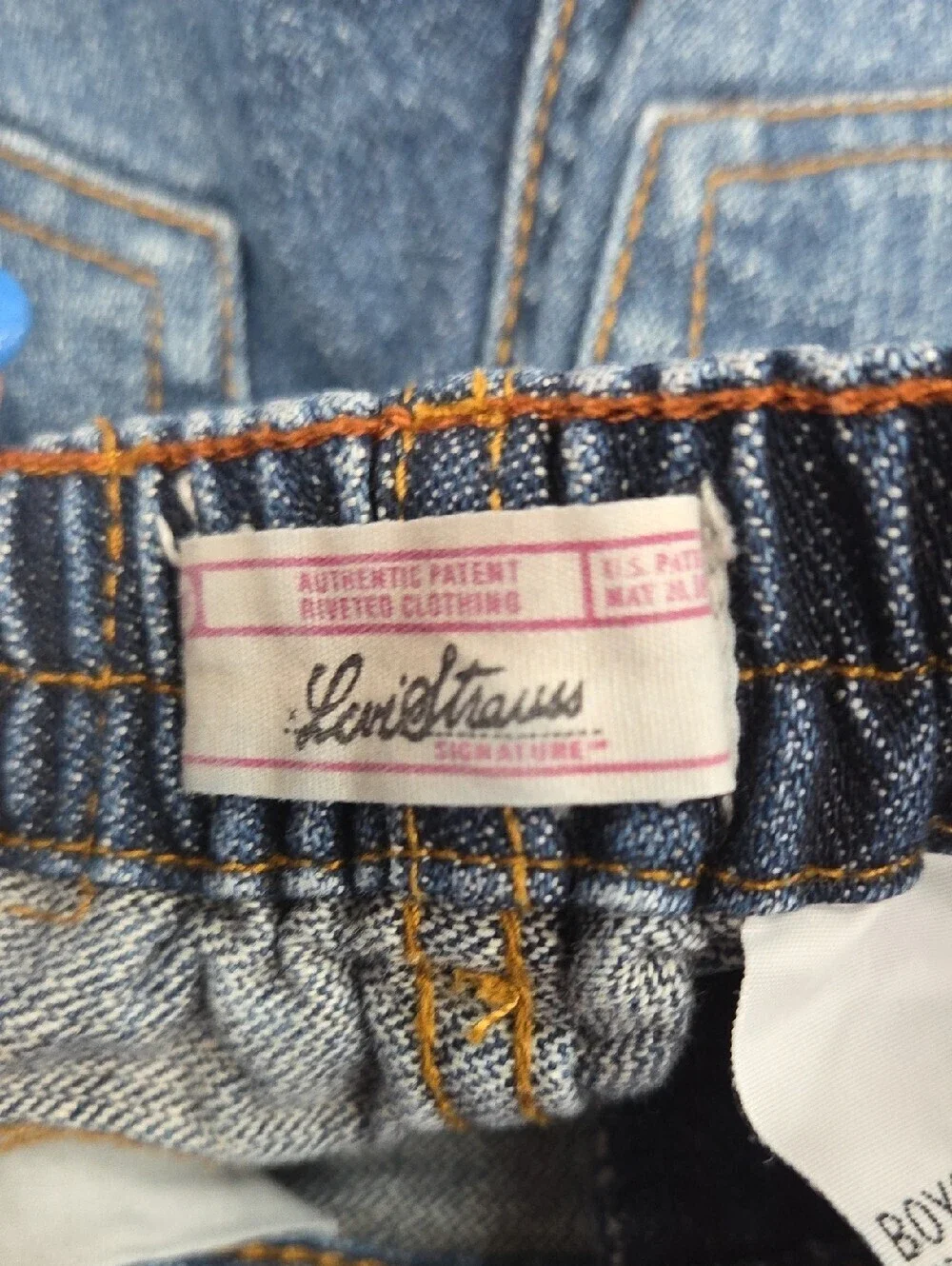 Y2K Levi’s Baby Toddler Jeans Rolled Cuff Size 12 Months